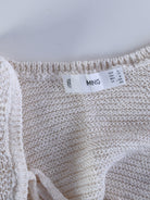 Bluse M / Beige / Kvinde