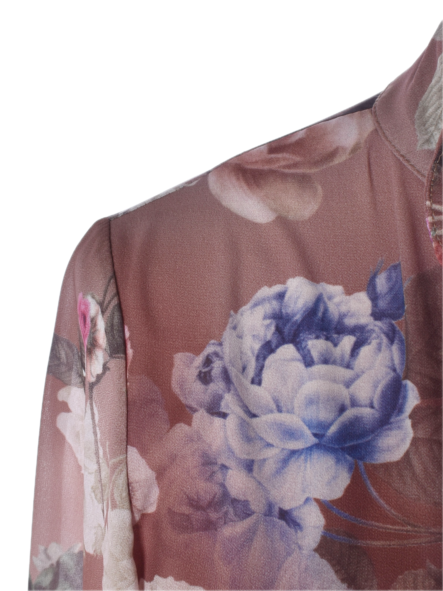Kjole L / Blomstret / Kvinde