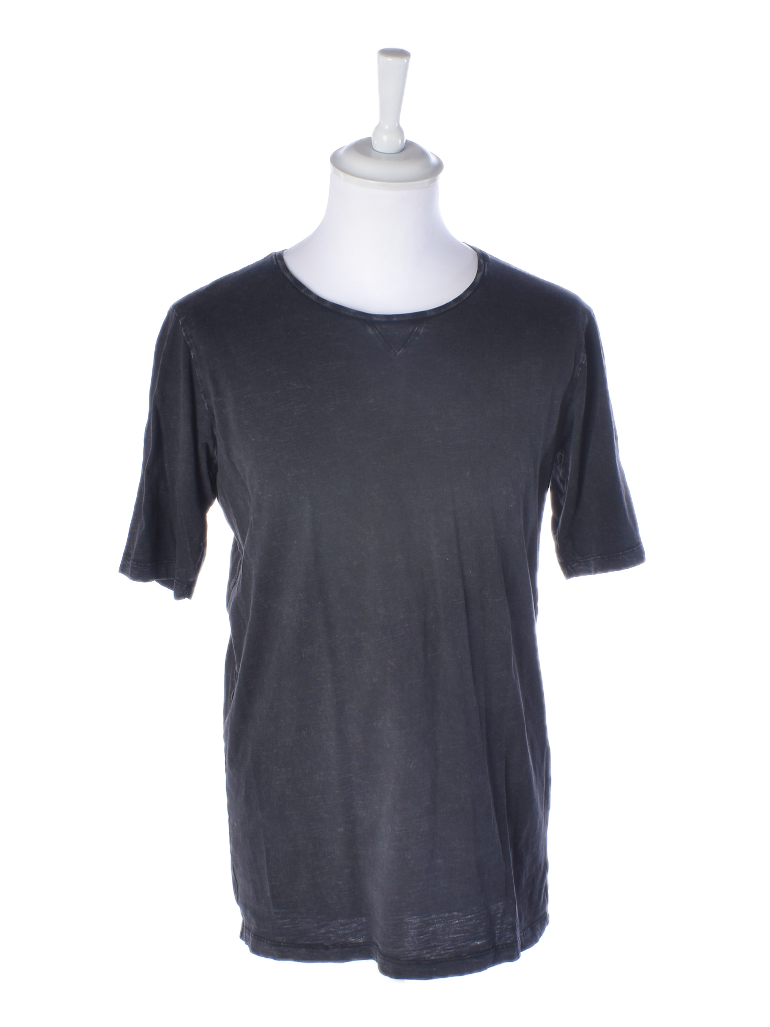 Bomulds T-Shirt M / Sort / Mand
