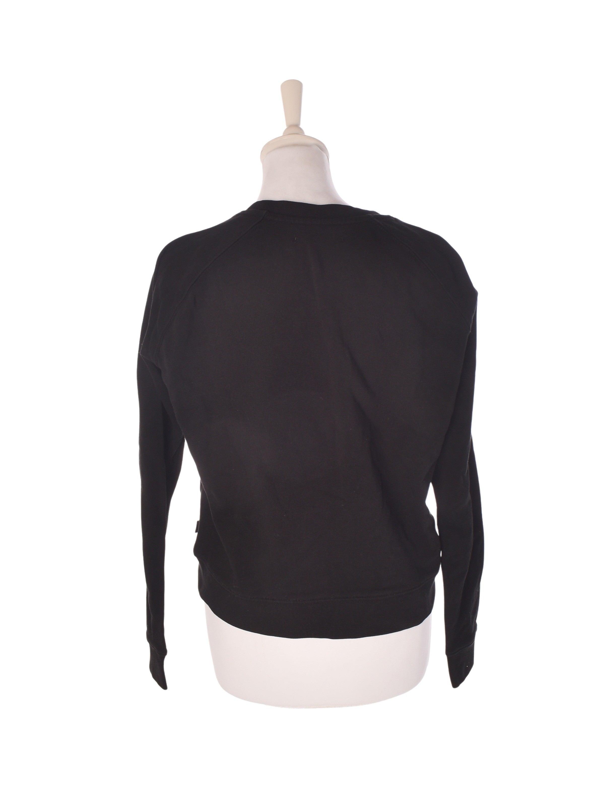 A Question Of Sweatshirt - S / Sort / Kvinde - SassyLAB Secondhand