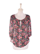 Abercrombie & Fitch Bluse - XS / Blomstret / Kvinde - SassyLAB Secondhand
