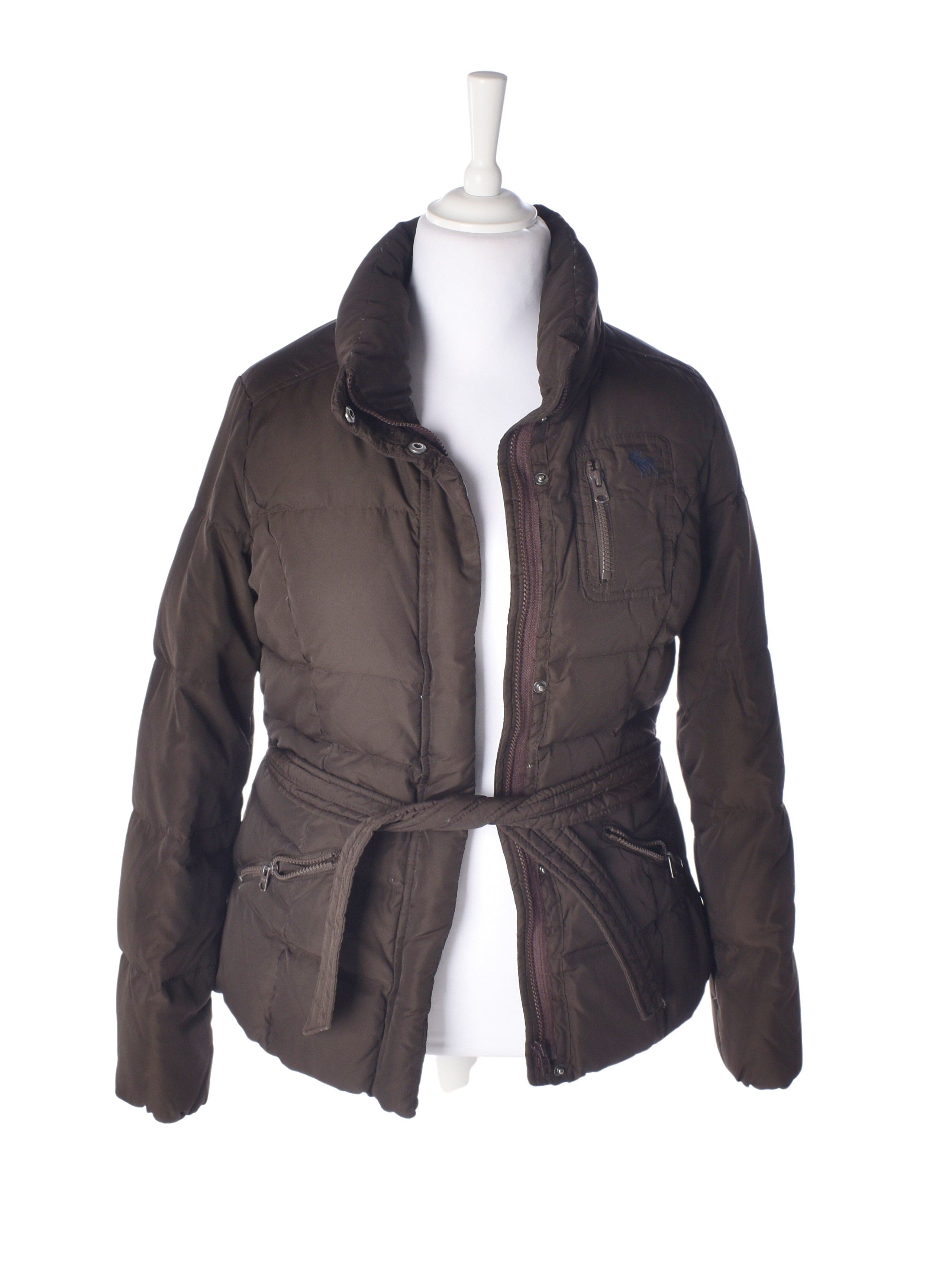 Abercrombie & Fitch Jakke - L / Brun / Kvinde - SassyLAB Secondhand