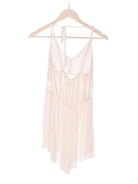 Abercrombie & Fitch Playsuit - L / Hvid / Kvinde - SassyLAB Secondhand