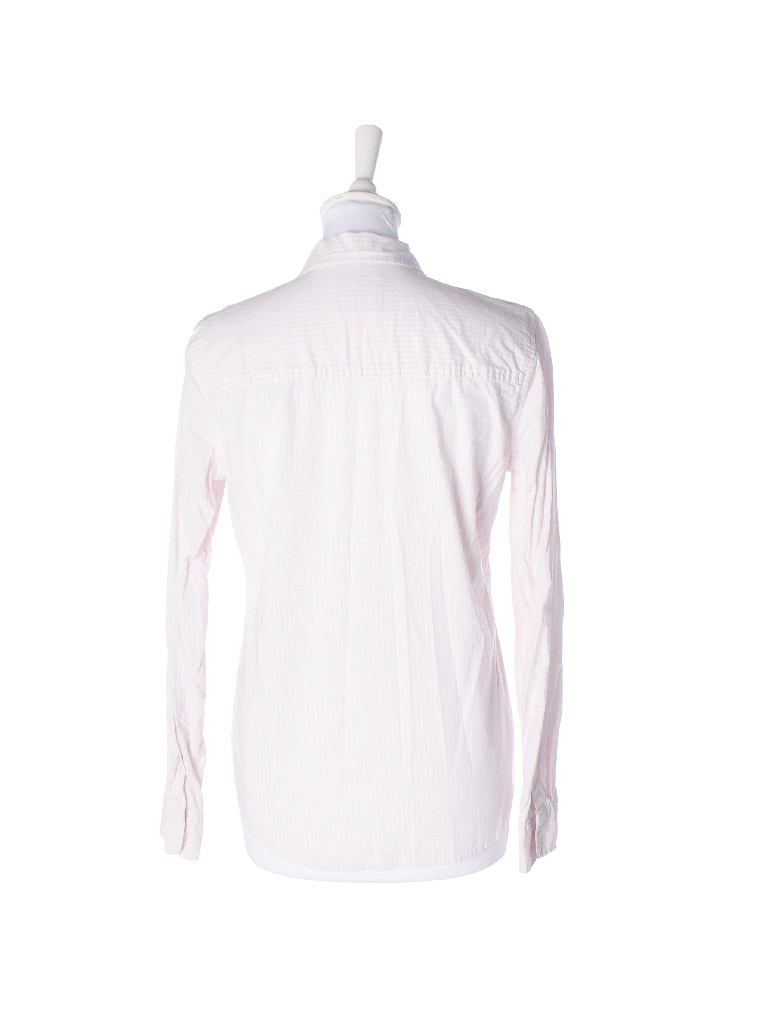 Abercrombie & Fitch Skjorte - S / Hvid / Kvinde - SassyLAB Secondhand