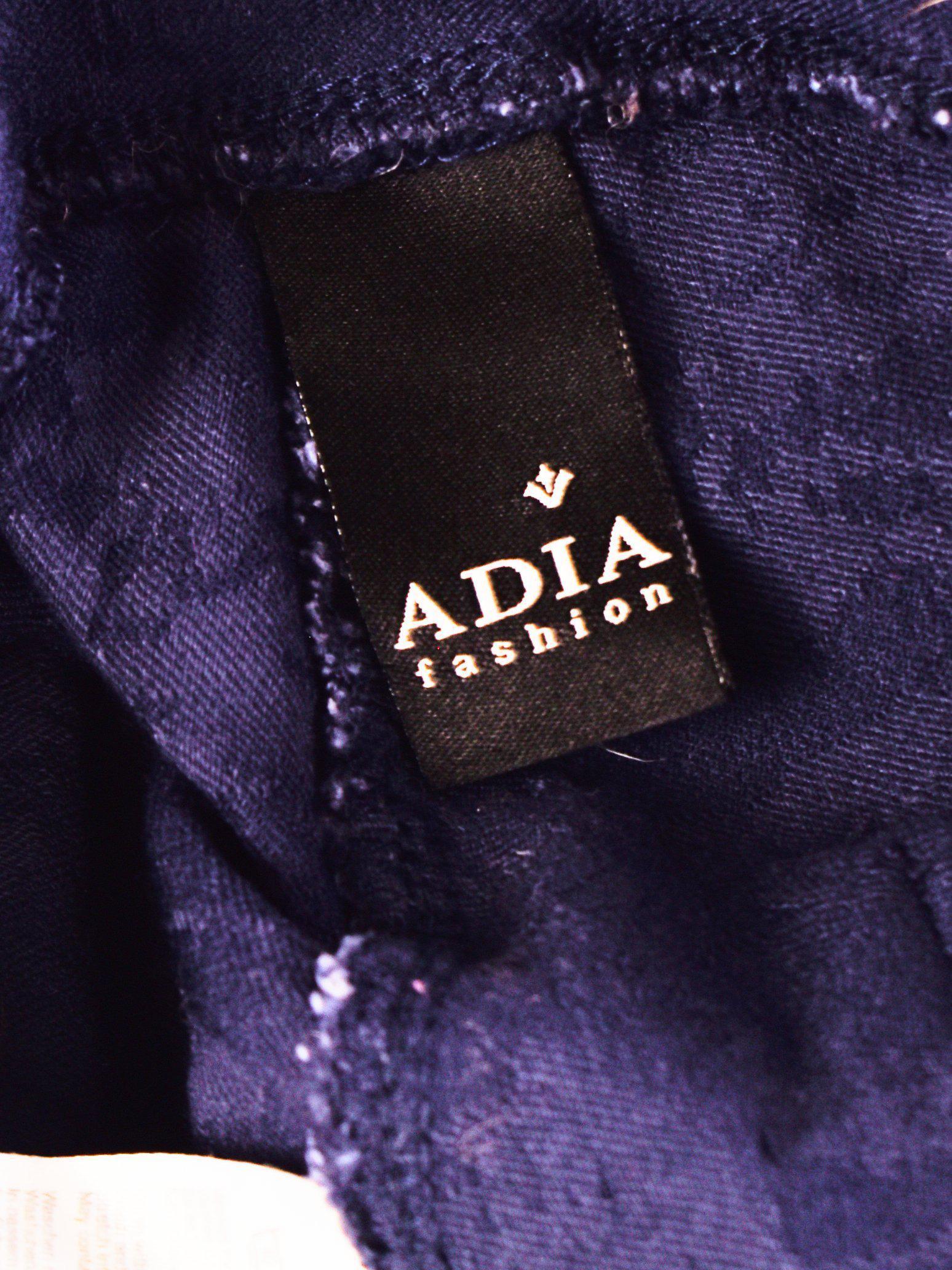 ADIA 3/4 Bukser - 46 / Blå / Kvinde - SassyLAB Secondhand