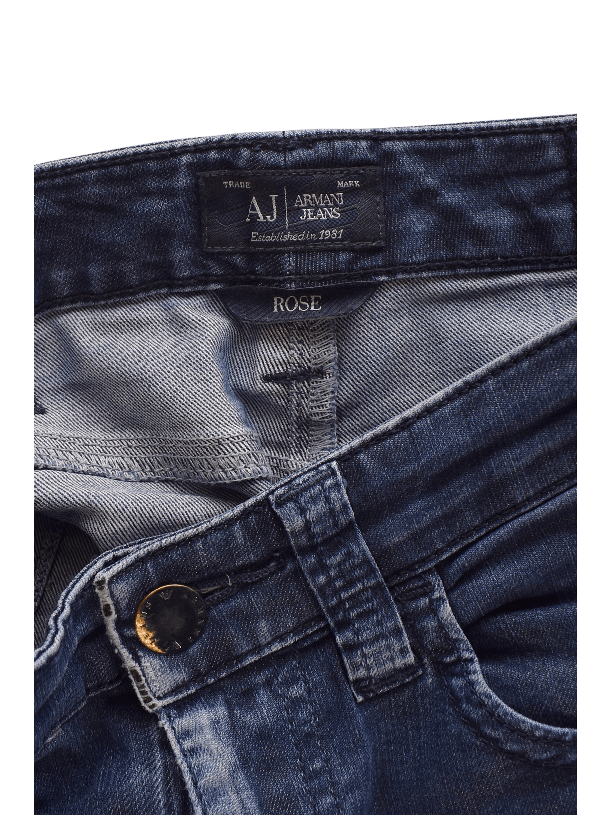 ARMANI JEANS Jeans - 27 / Blå / Kvinde - SassyLAB Secondhand
