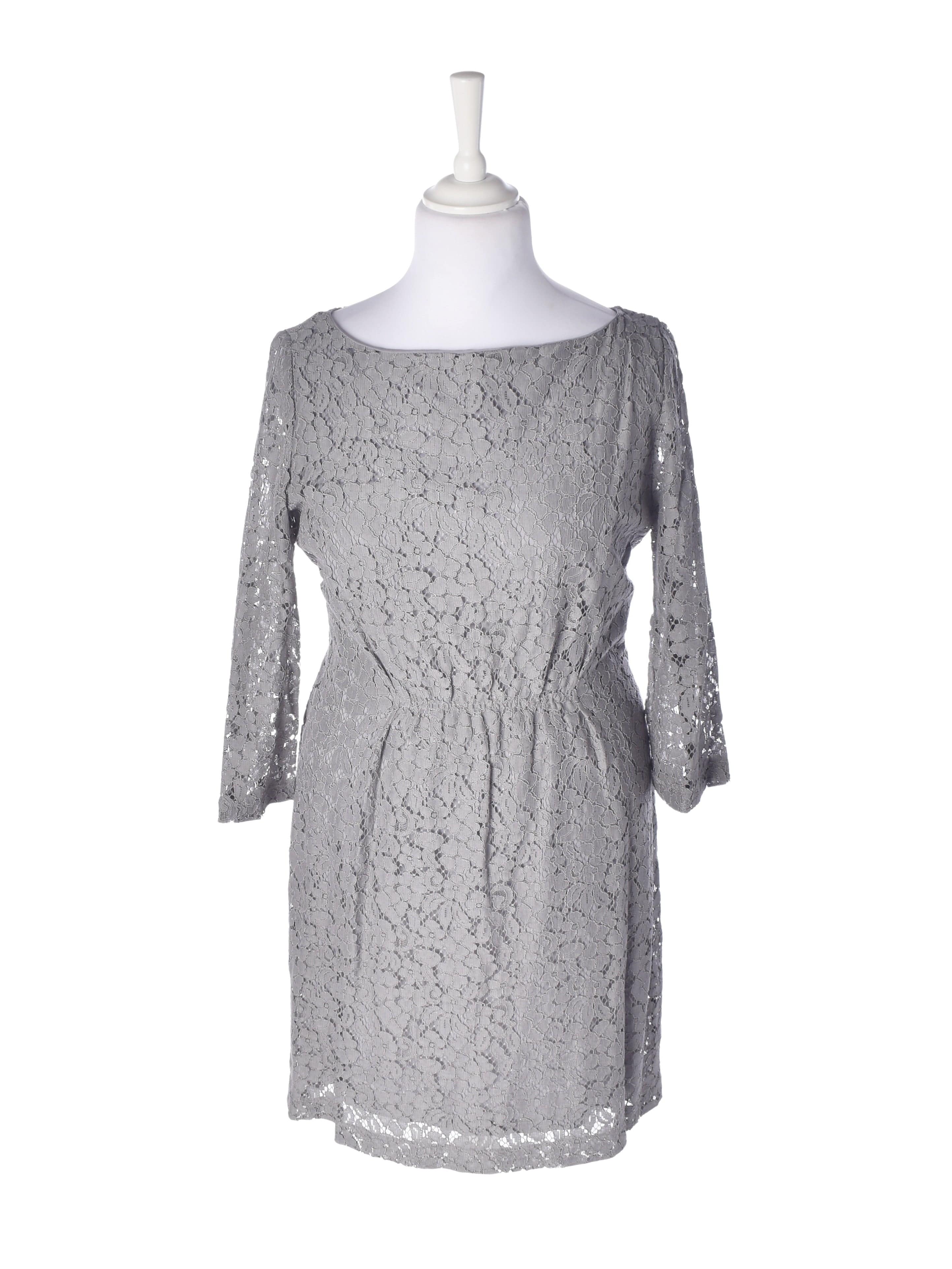 Benetton Kjole - L / Grå / Kvinde - SassyLAB Secondhand