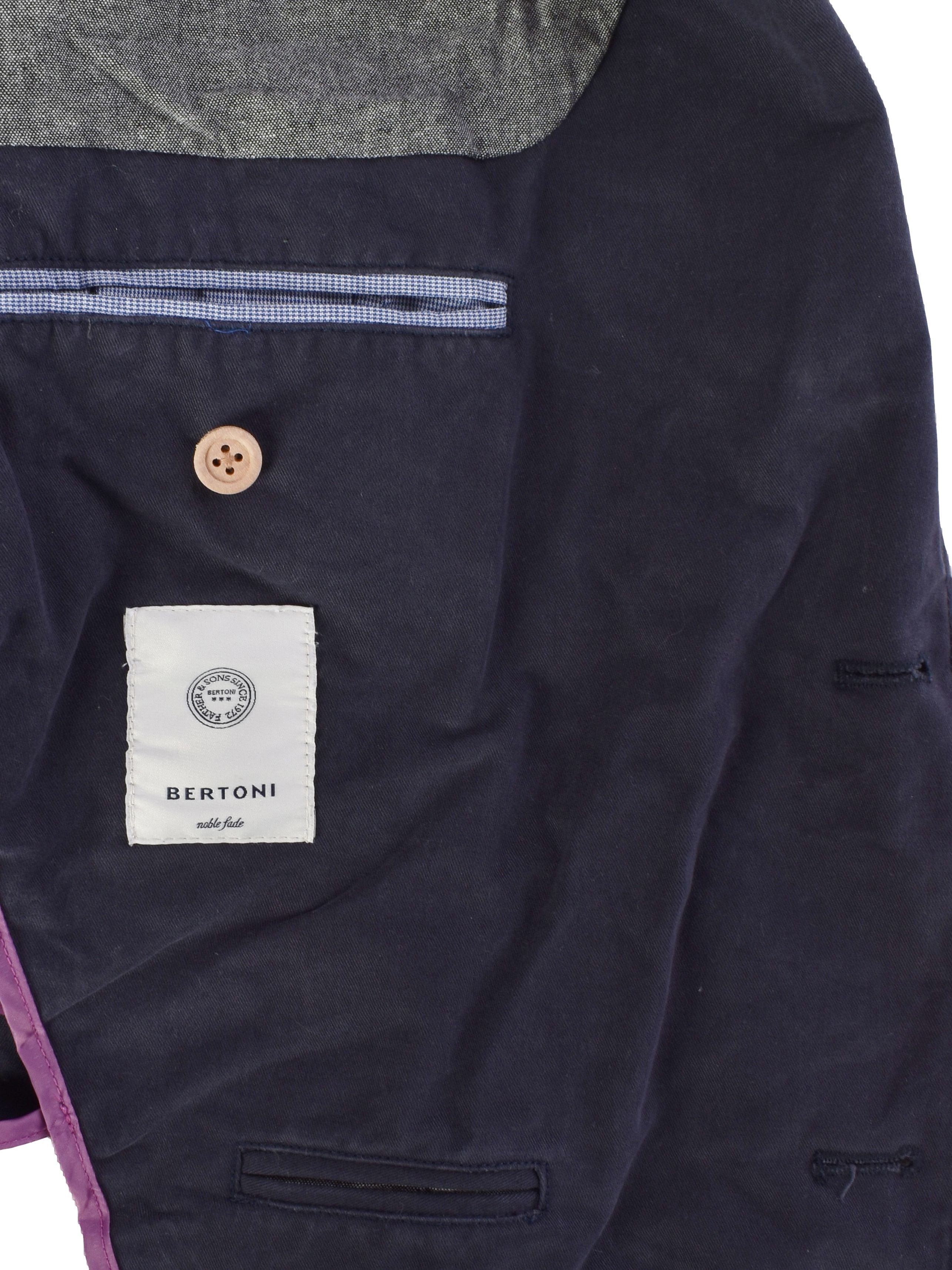 Bertoni Jakke - XXL / Blå / Mand - SassyLAB Secondhand