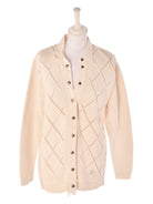 Blue Willi's Cardigan - M / Hvid / Kvinde - SassyLAB Secondhand