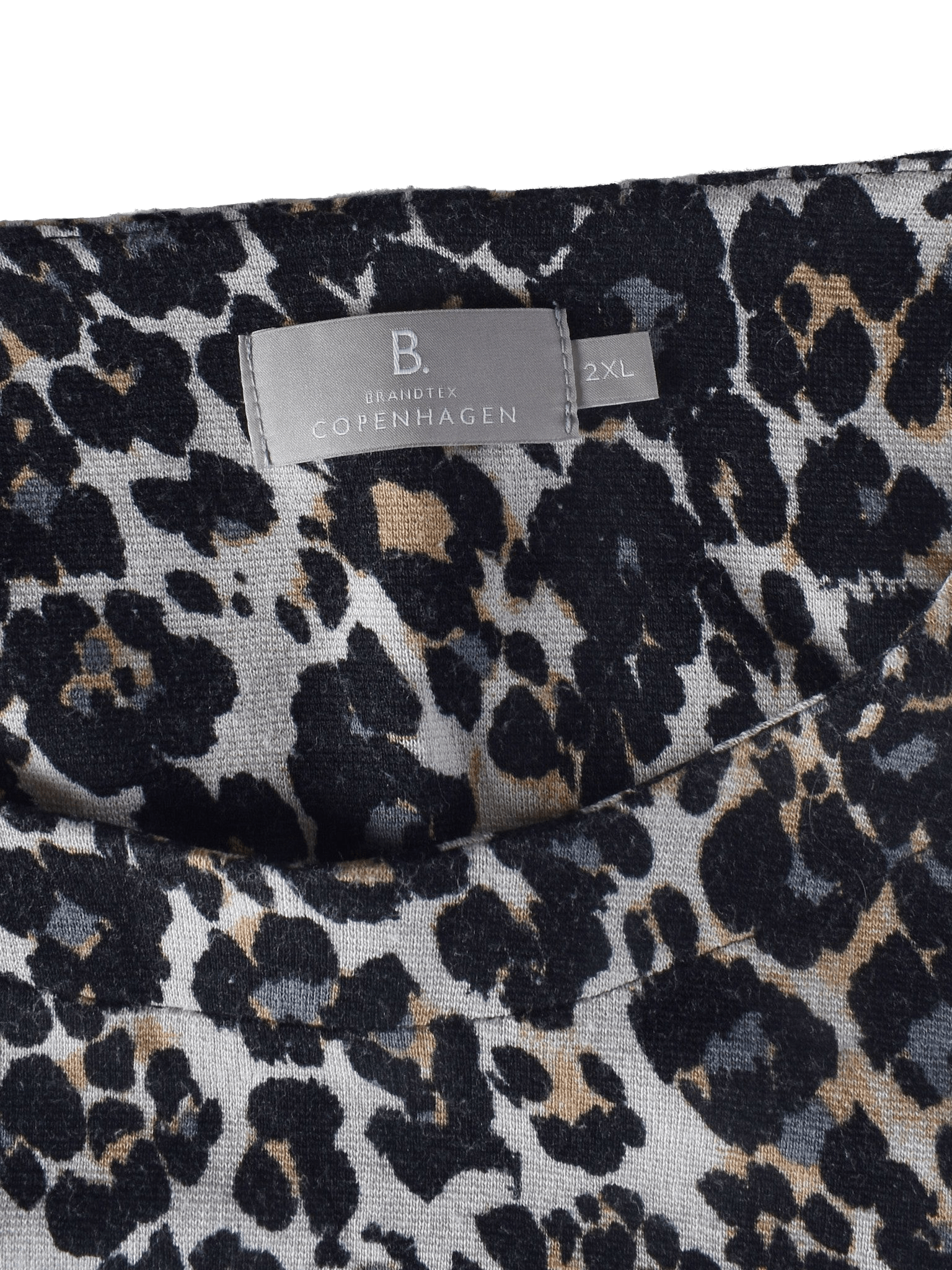 Brandtex Bluse - XXL / Dyreprint / Kvinde - SassyLAB Secondhand