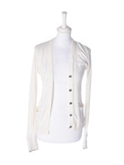 Burberry Cardigan - S / Hvid / Kvinde - SassyLAB Secondhand