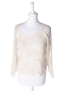 By Julie Strik - M/L / Hvid / Kvinde - SassyLAB Secondhand