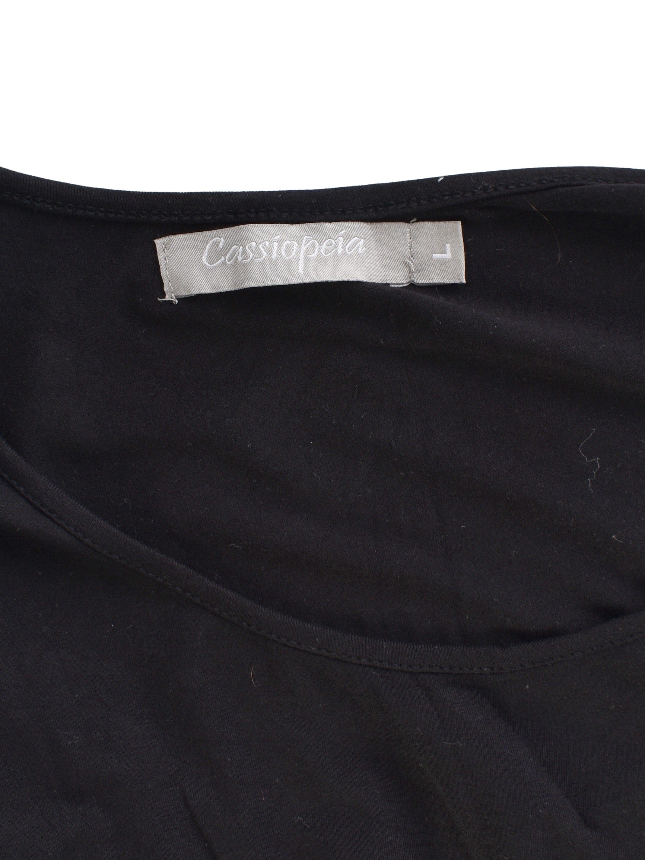 Cassiopeia Kjole - L / Sort / Kvinde - SassyLAB Secondhand