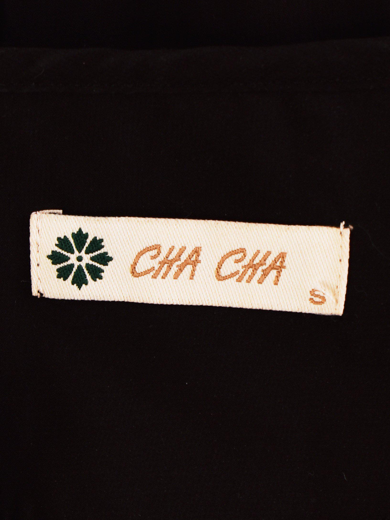 ChaCha Top - S / Sort / Kvinde - SassyLAB Secondhand