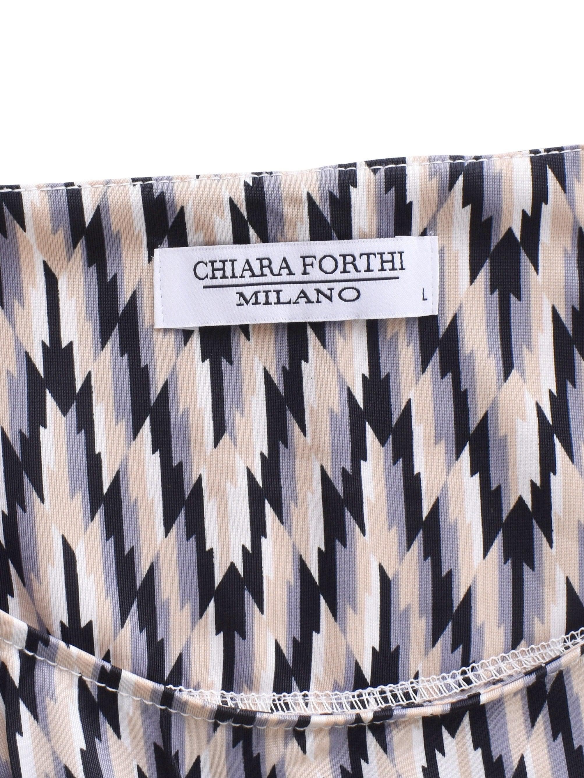 Chiara Forthi Kjole - L / Multifarvet / Kvinde - SassyLAB Secondhand