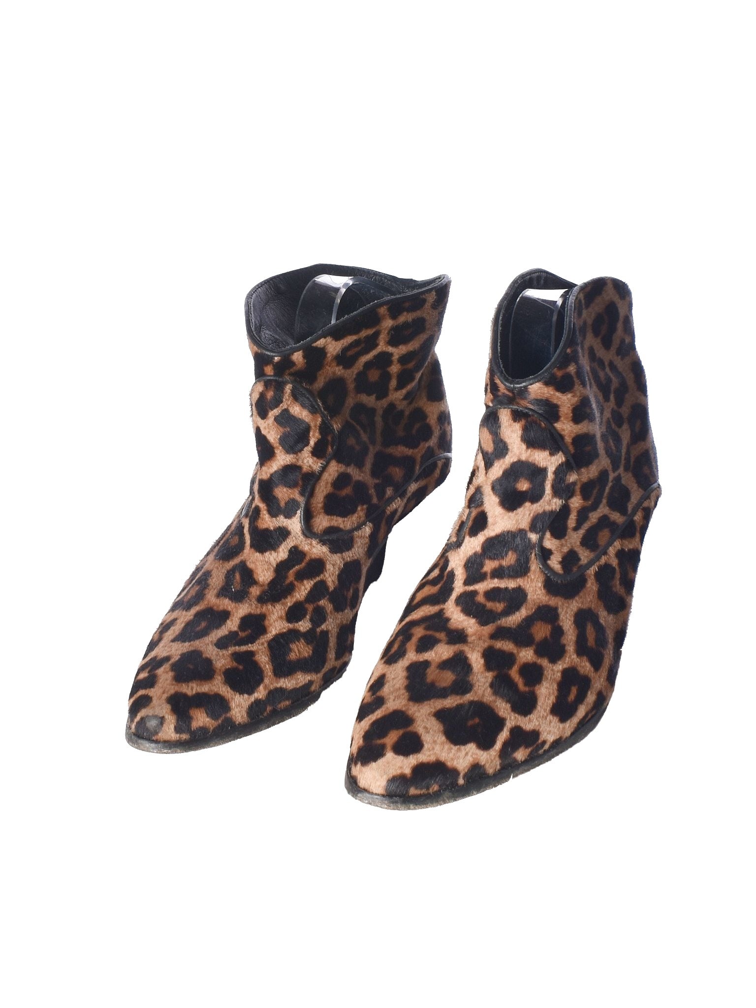 Custommade Støvletter - 40 / Dyreprint / Kvinde - SassyLAB Secondhand
