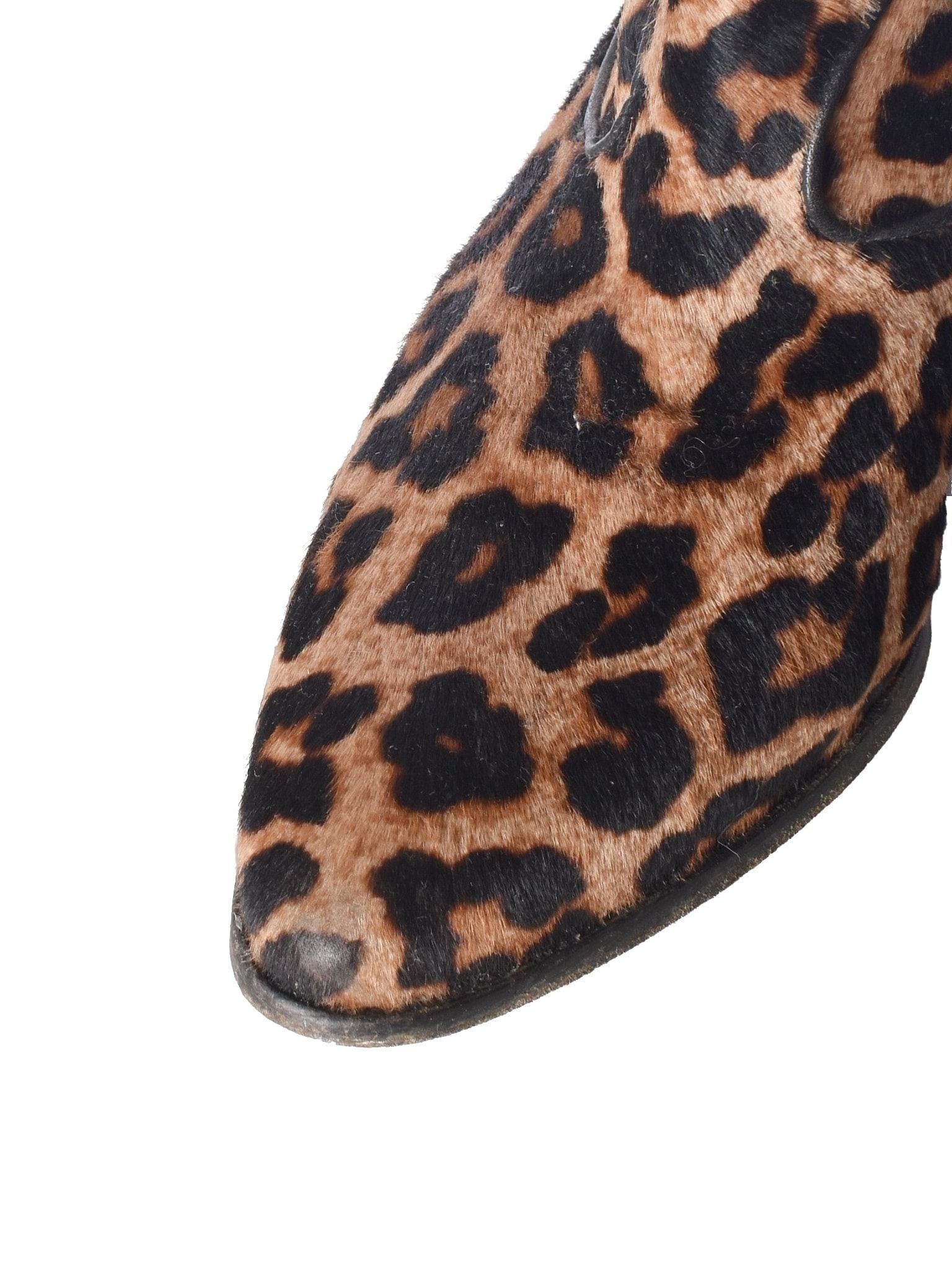 Custommade Støvletter - 40 / Dyreprint / Kvinde - SassyLAB Secondhand