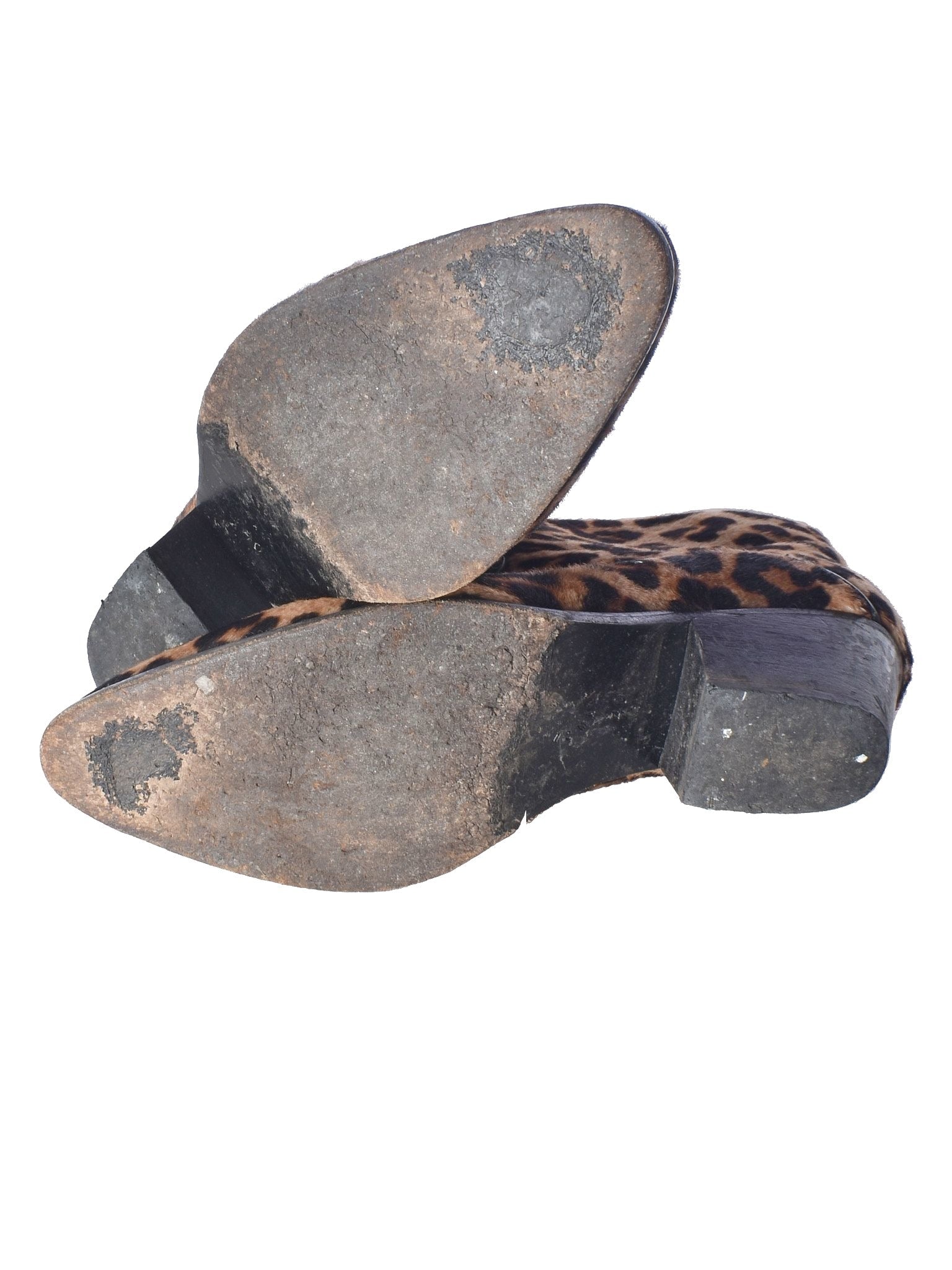 Custommade Støvletter - 40 / Dyreprint / Kvinde - SassyLAB Secondhand