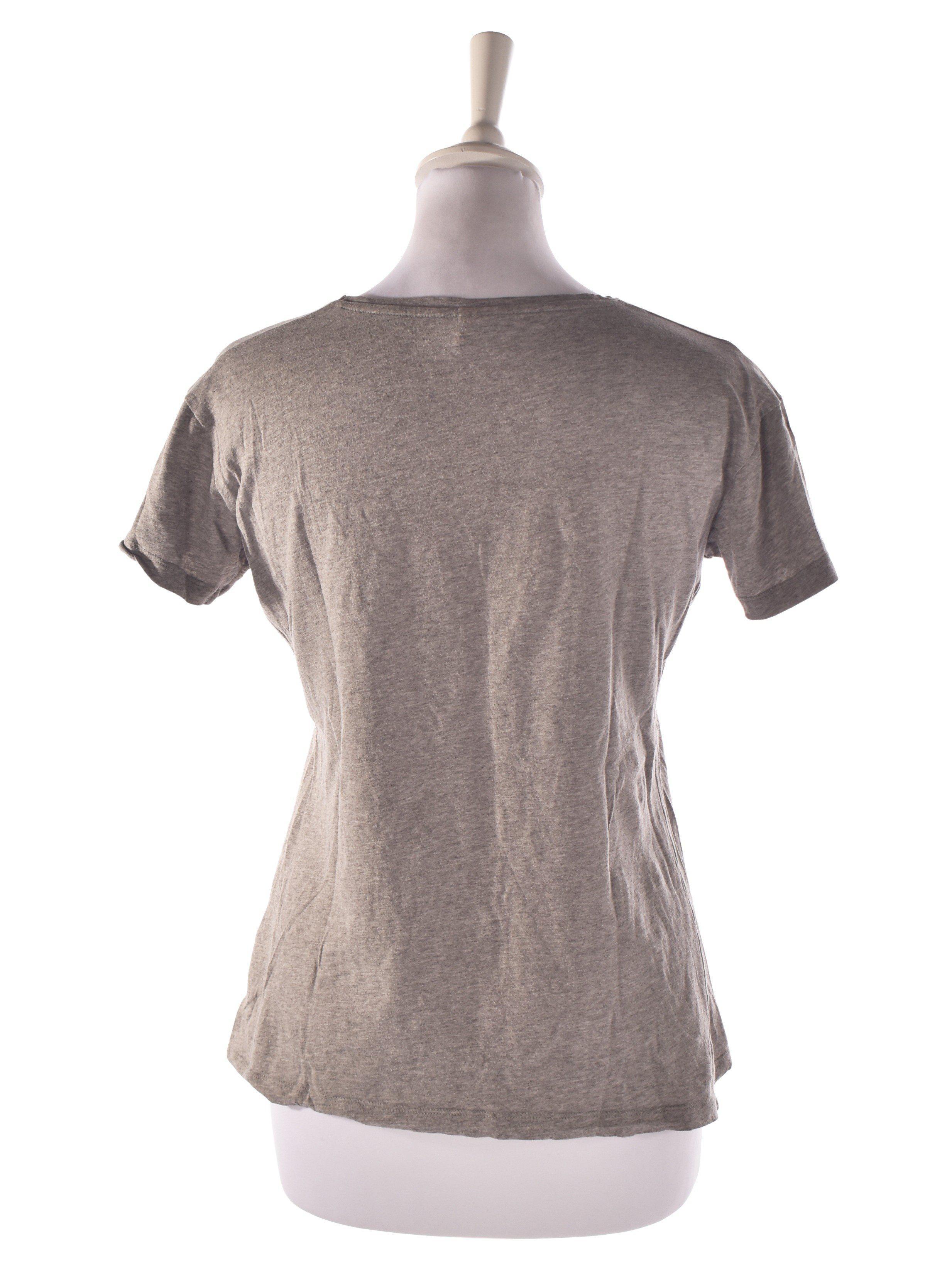 Custommade T-Shirt - XS / Grå / Kvinde - SassyLAB Secondhand