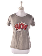 Custommade T-Shirt - XS / Grå / Kvinde - SassyLAB Secondhand