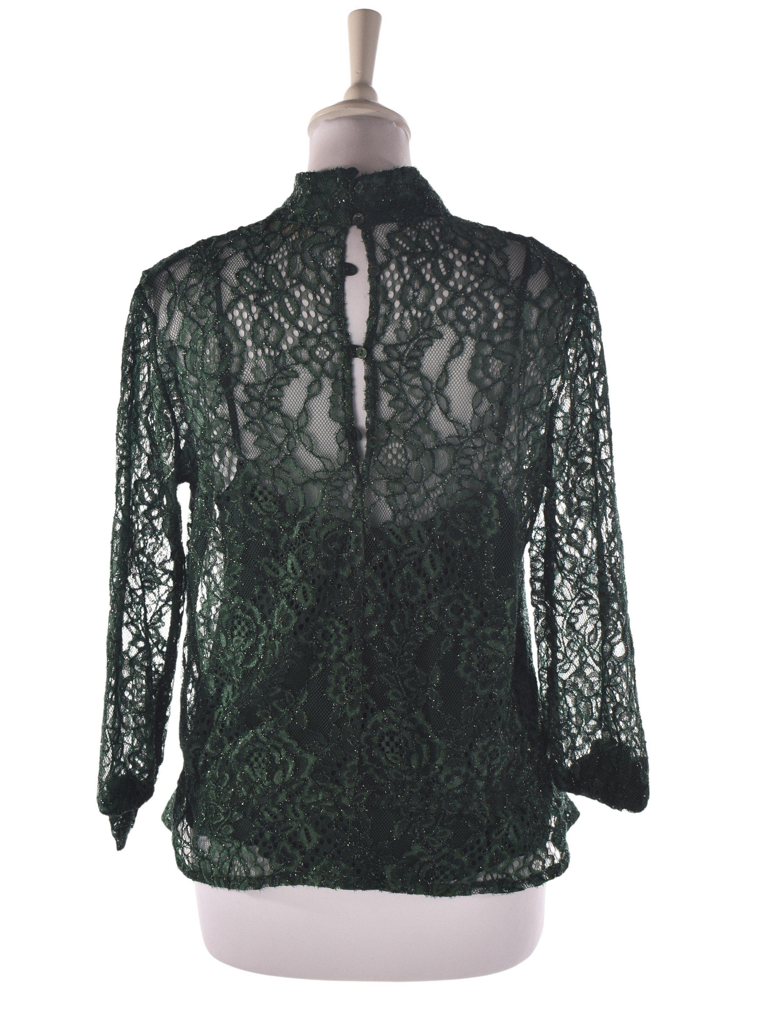 Custommade Top - XS / Grøn / Kvinde - SassyLAB Secondhand
