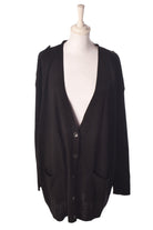 DAGMAR Cardigan - L / Sort / Kvinde - SassyLAB Secondhand