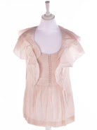 DAY Birger et Mikkelsen Bluse - 34 / Beige / Kvinde - SassyLAB Secondhand