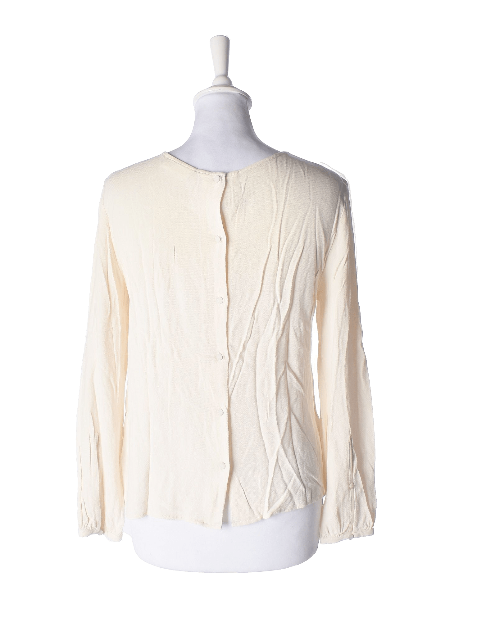 DAY Birger et Mikkelsen Bluse - 38 / Beige / Kvinde - SassyLAB Secondhand