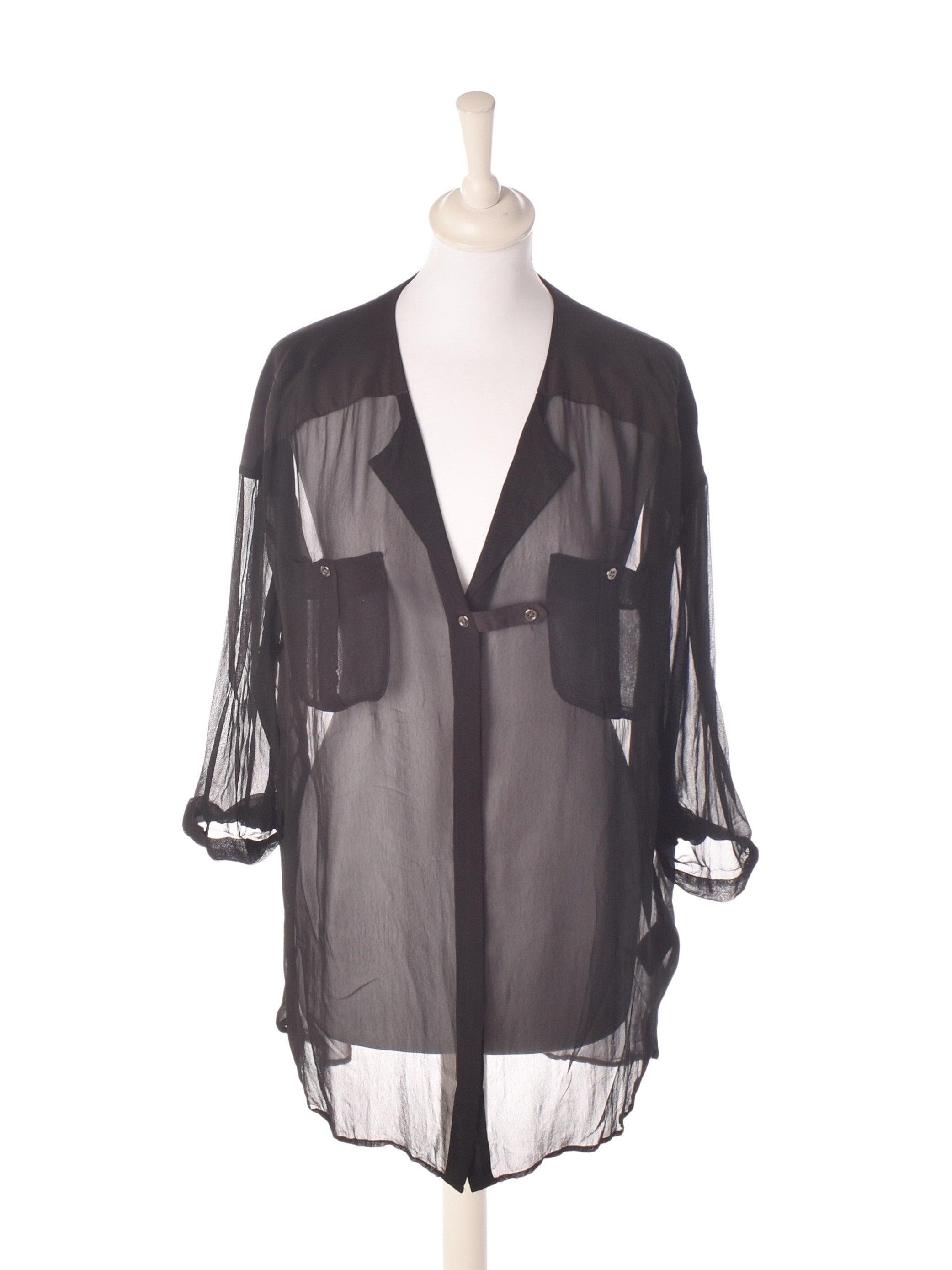 Designers Remix Skjorte - 36 / Sort / Kvinde - SassyLAB Secondhand