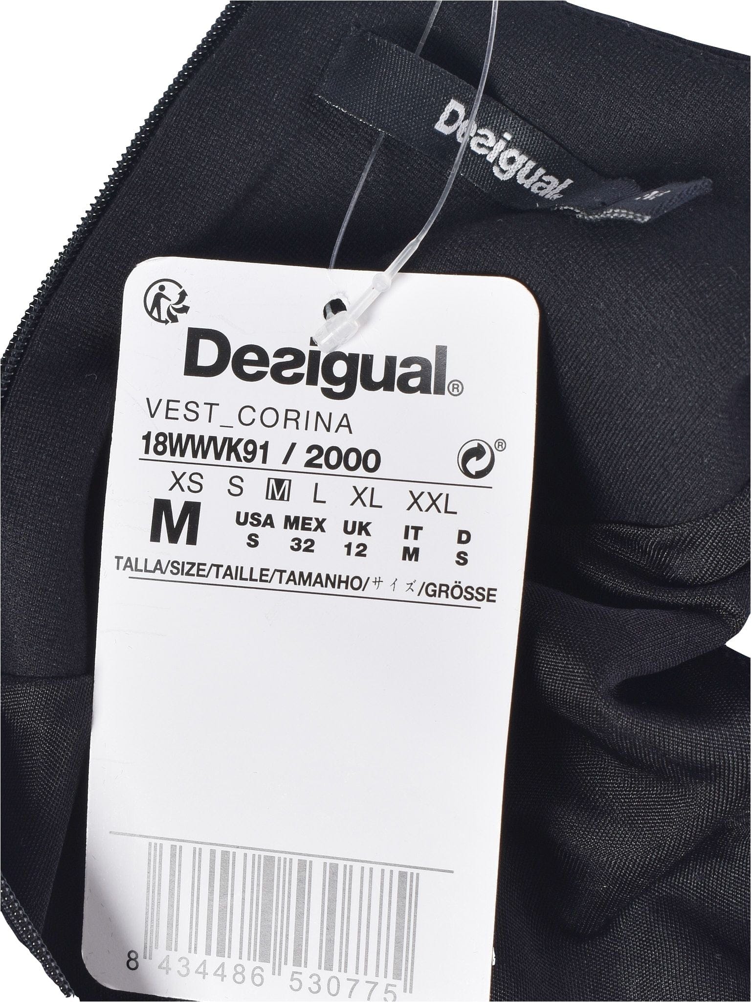 Desigual Kjole - M / Sort / Kvinde - SassyLAB Secondhand