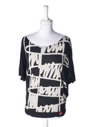 Desigual T-Shirt - M / Sort / Kvinde - SassyLAB Secondhand