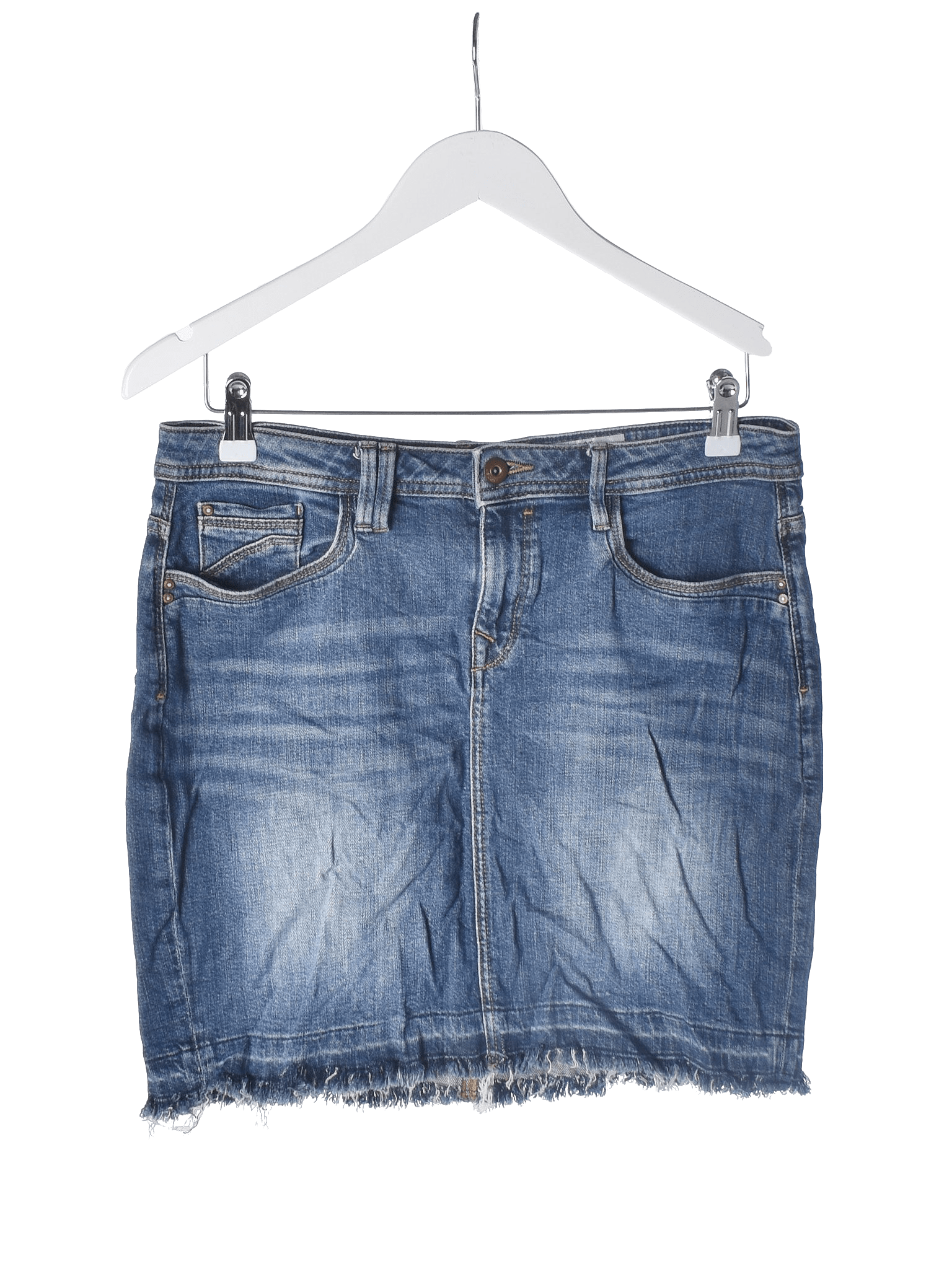 EDC Denimnederdel - W38 / Blå / Kvinde - SassyLAB Secondhand