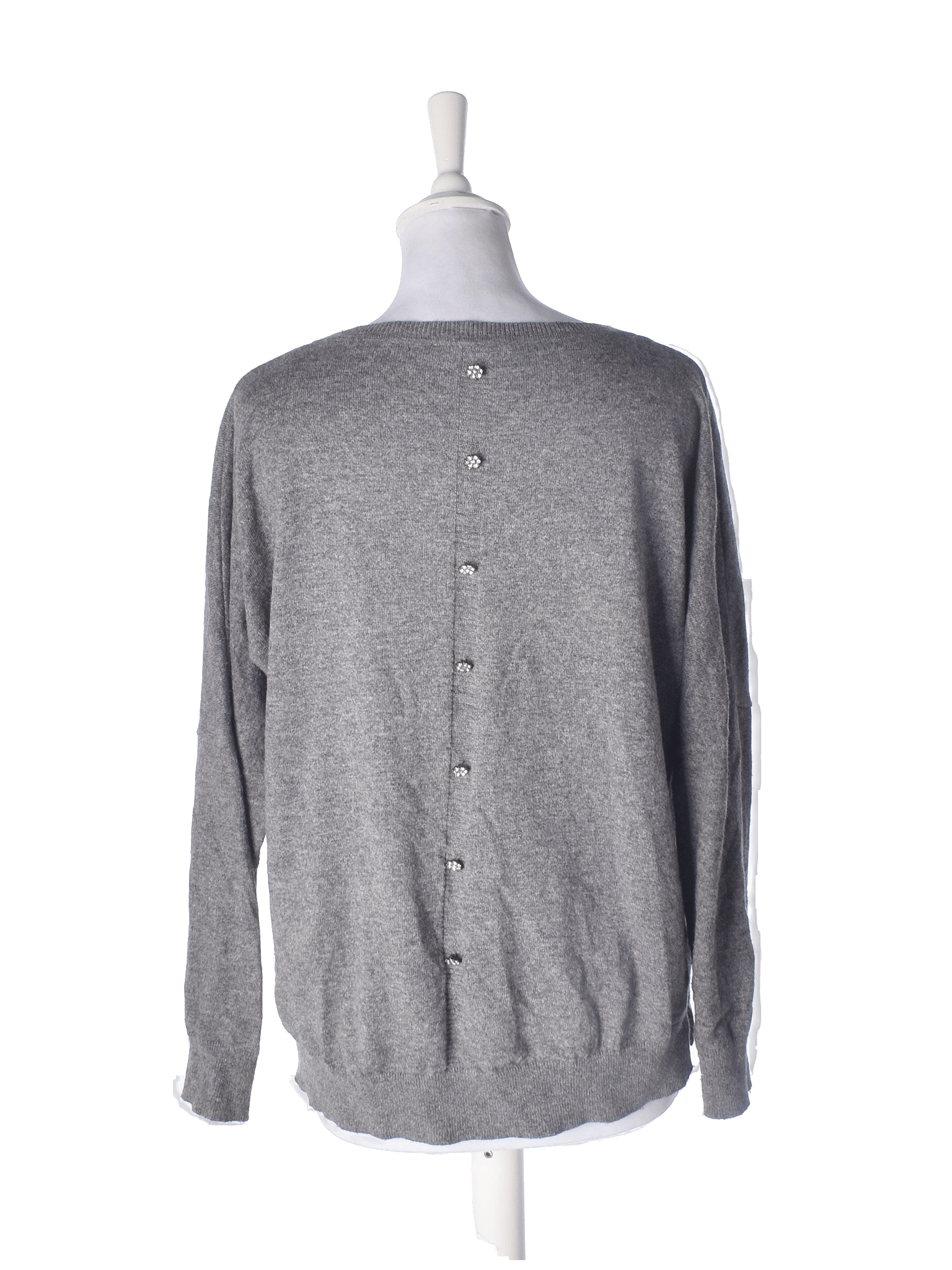 Esprit Bluse - S / Grå / Kvinde - SassyLAB Secondhand