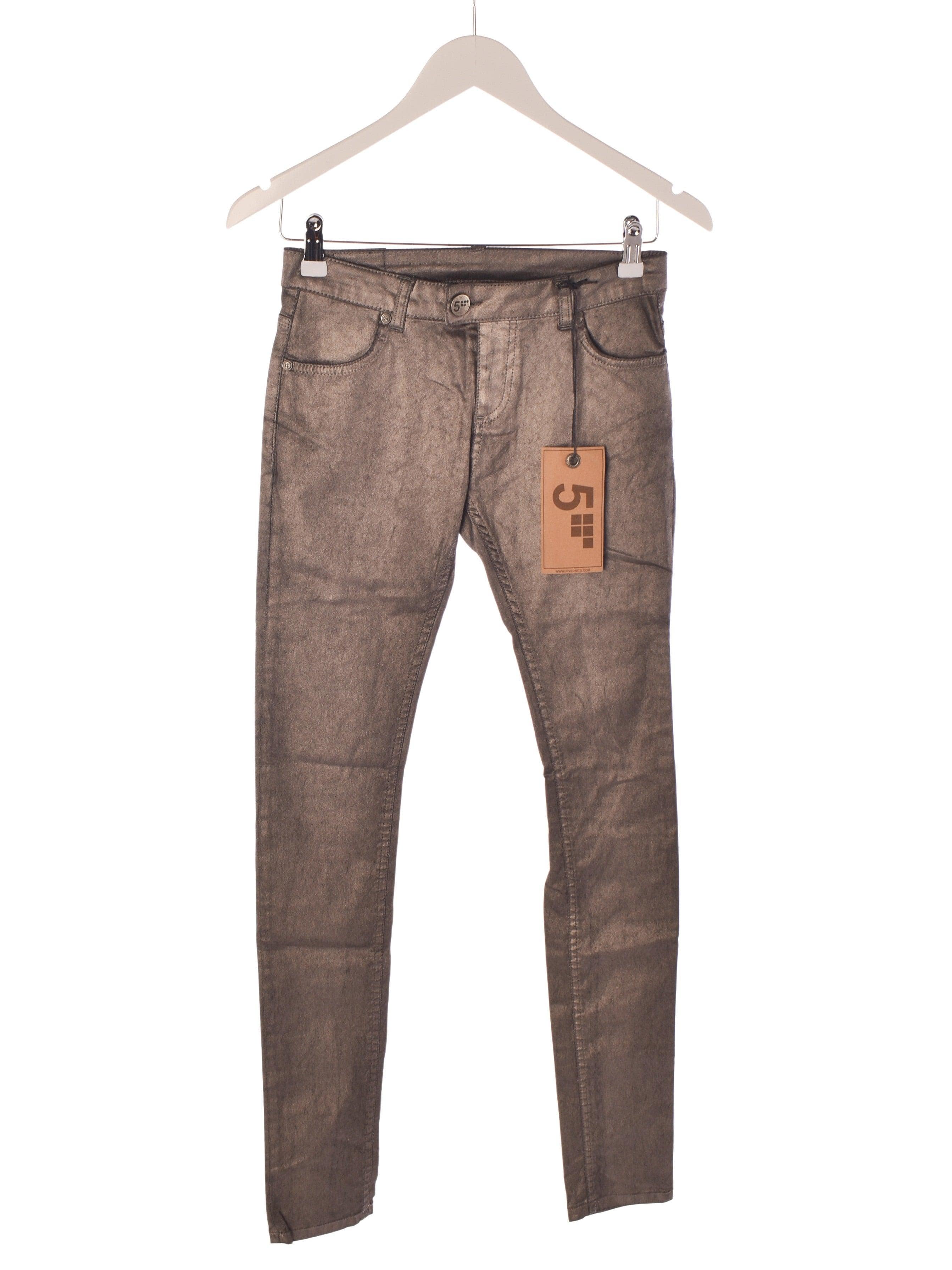 Fiveunits Jeans - XS / Sølv / Kvinde - SassyLAB Secondhand