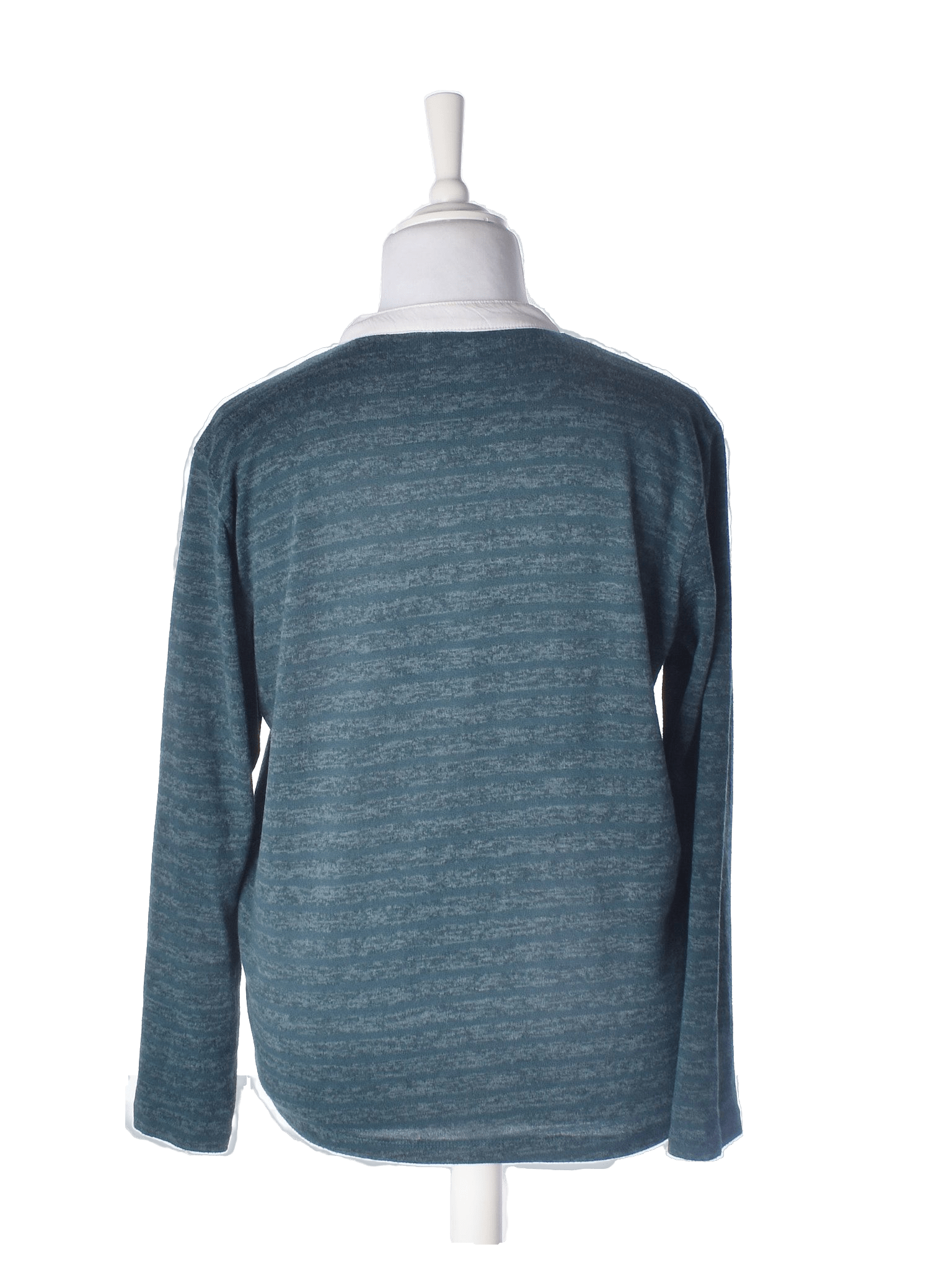 Fransa Bluse - XL / Blå / Kvinde - SassyLAB Secondhand