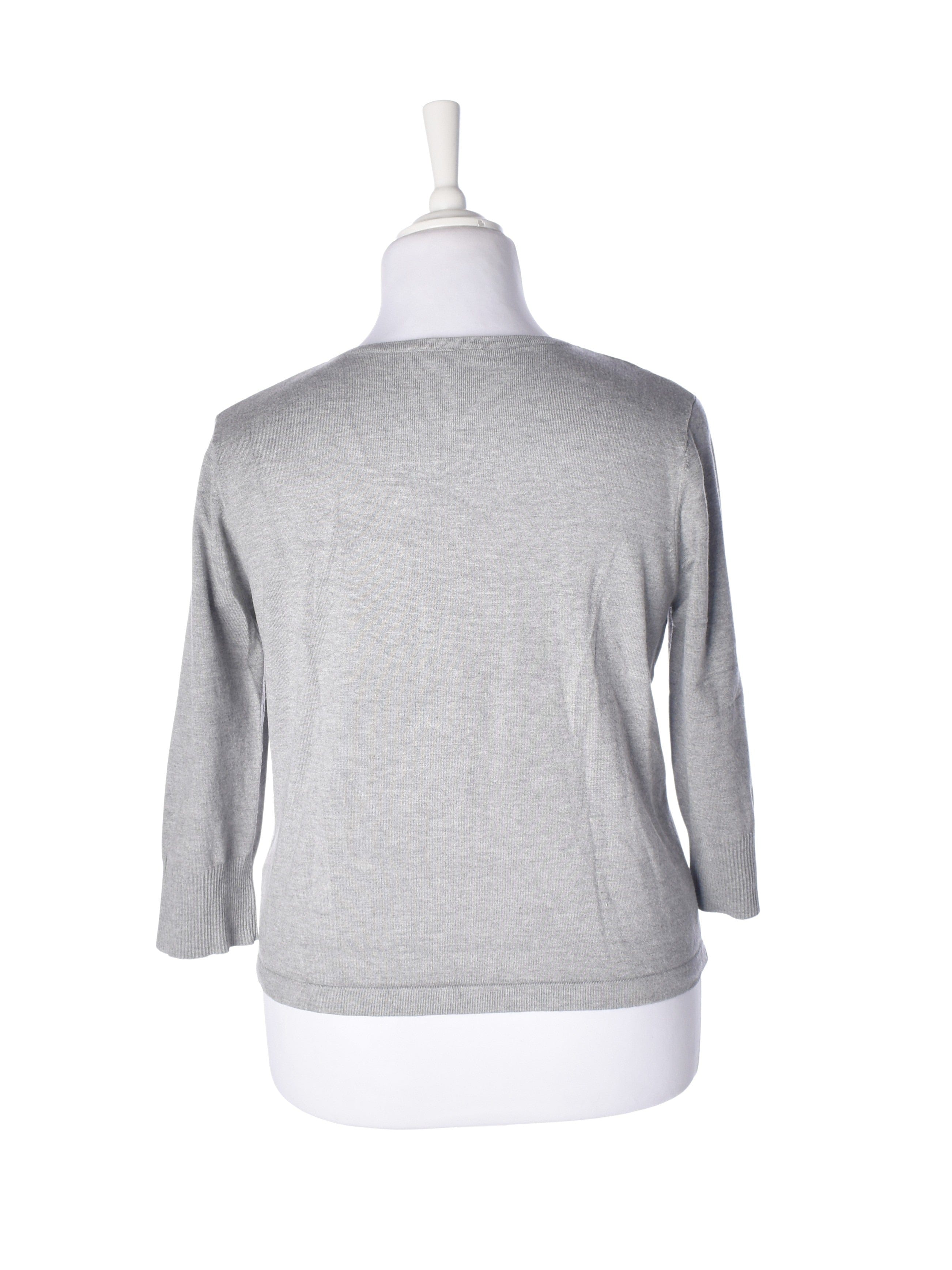 Fransa Cardigan - XL / Grå / Kvinde - SassyLAB Secondhand