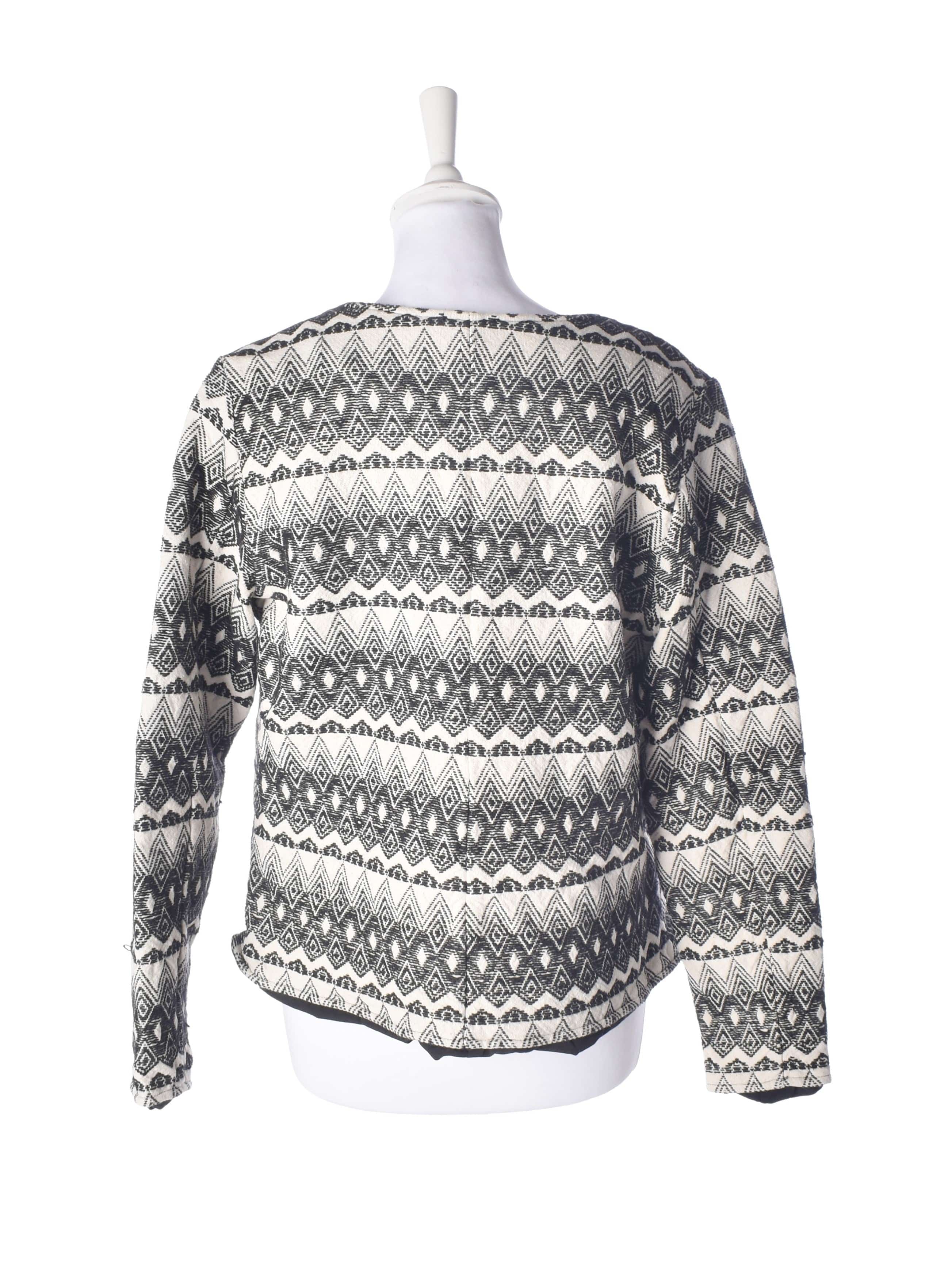 Fransa Jakke - 40 / Hvid / Kvinde - SassyLAB Secondhand