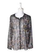 Fransa Skjorte - M / Blomstret / Kvinde - SassyLAB Secondhand