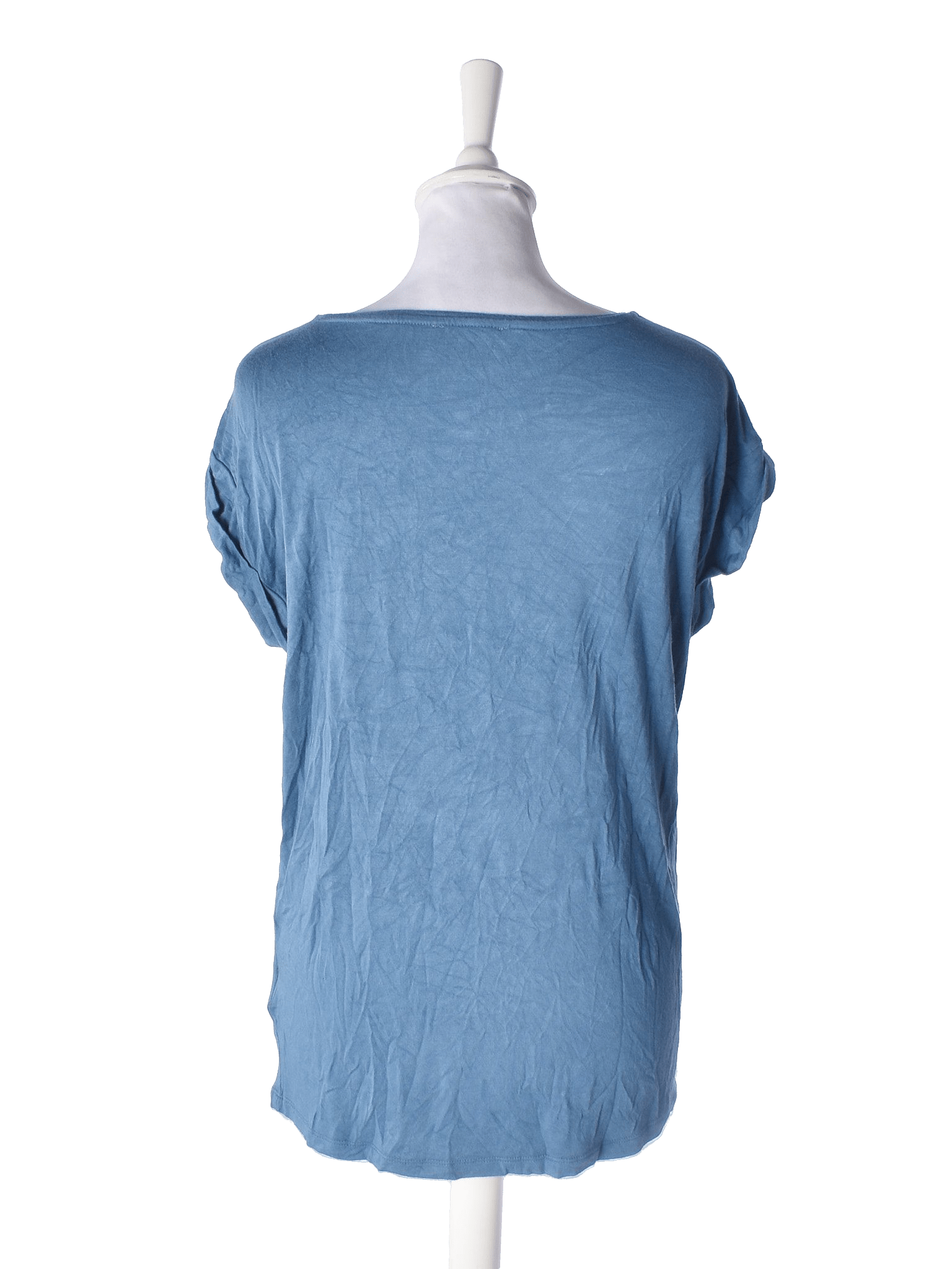 Friendtex T-Shirt - M / Blå / Kvinde - SassyLAB Secondhand