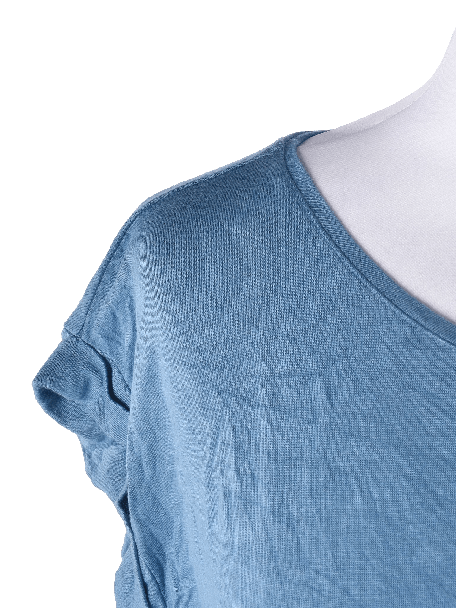 Friendtex T-Shirt - M / Blå / Kvinde - SassyLAB Secondhand