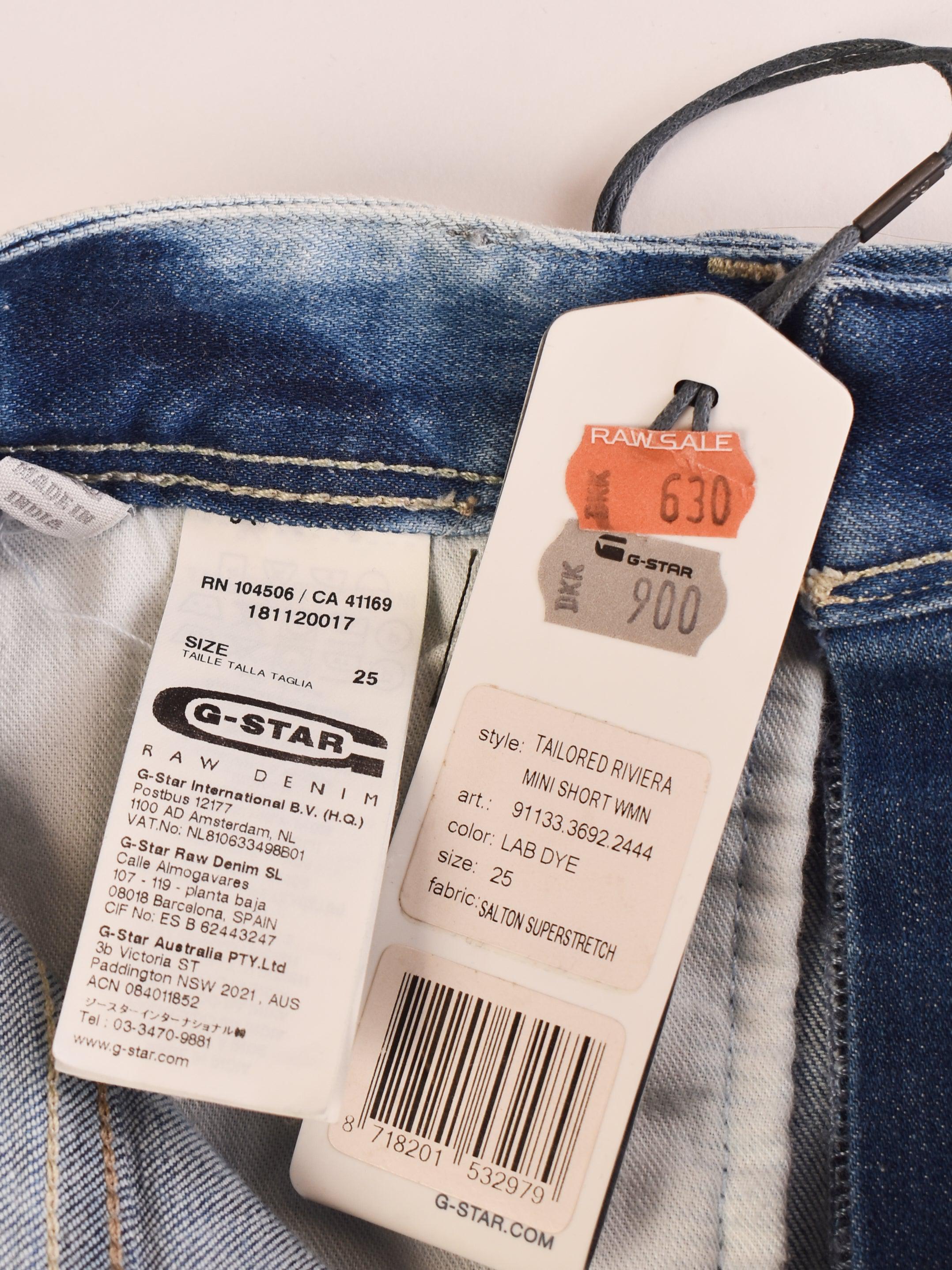 G-Star Shorts - M / Blå / Kvinde - SassyLAB Secondhand
