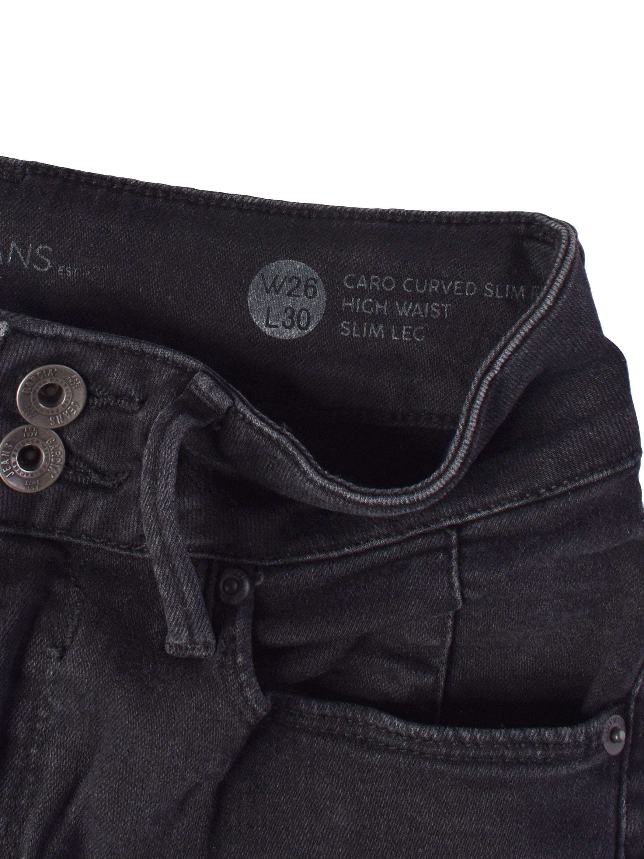 Garcia Jeans Jeans - W26 L30 / Sort / Kvinde - SassyLAB Secondhand