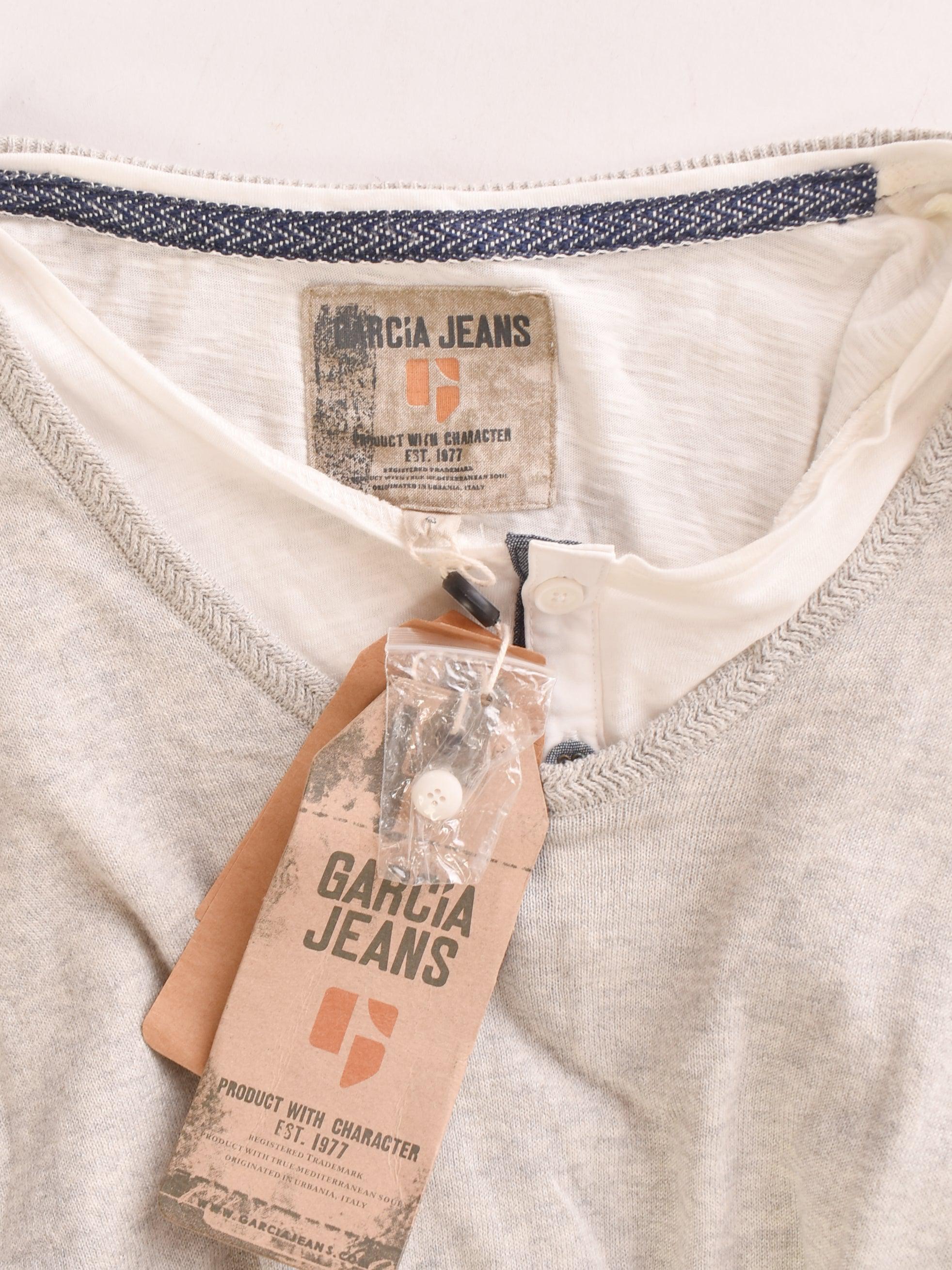Garcia Jeans Sweater - S / Grå / Mand - SassyLAB Secondhand