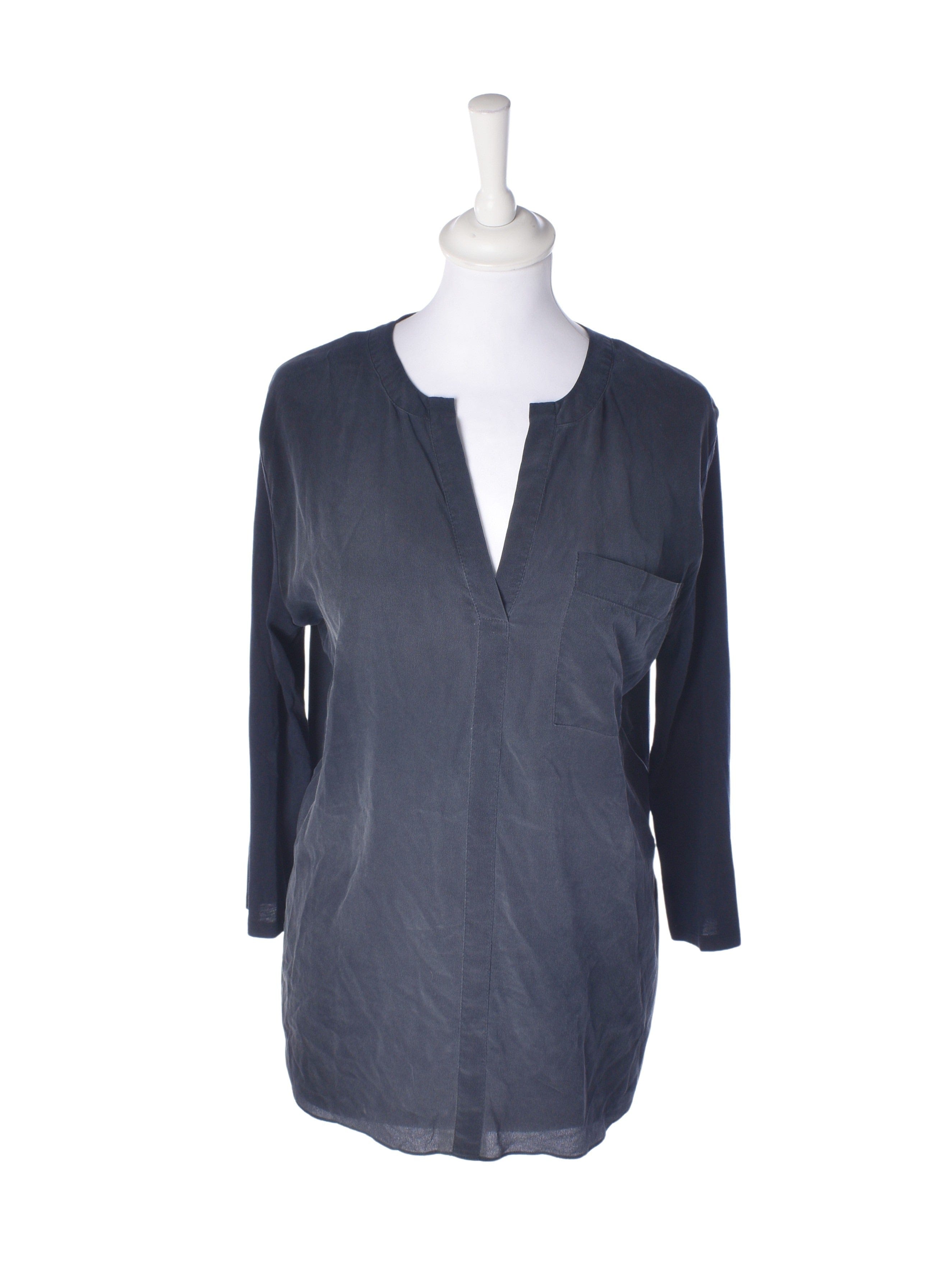 Gerard Darel Bluse - M / Blå / Kvinde - SassyLAB Secondhand