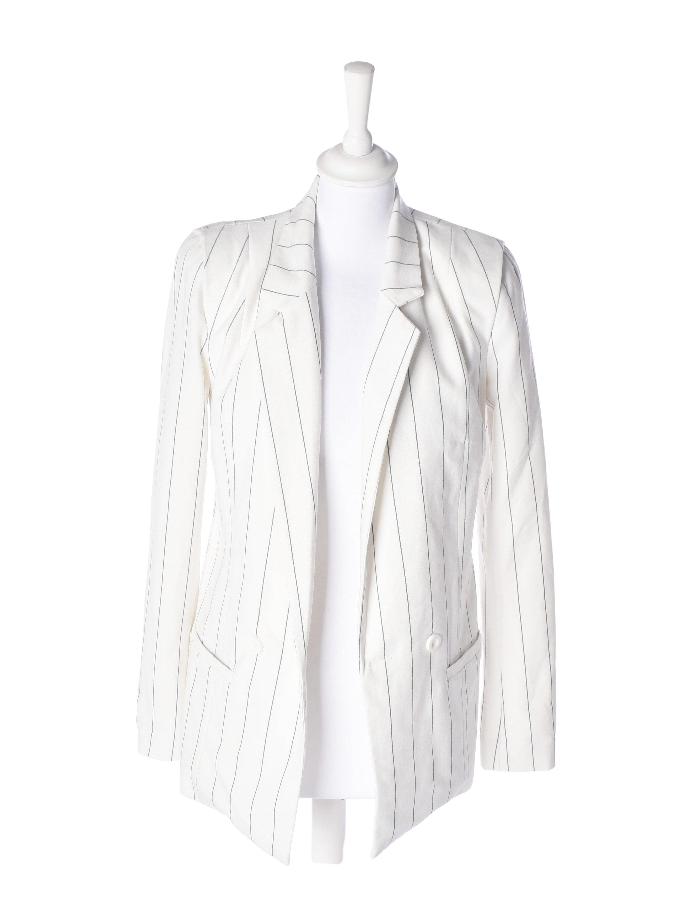Gestuz Blazer - 34 / Hvid / Kvinde - SassyLAB Secondhand