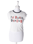 H&M Crop top - S / Hvid / Kvinde - SassyLAB Secondhand