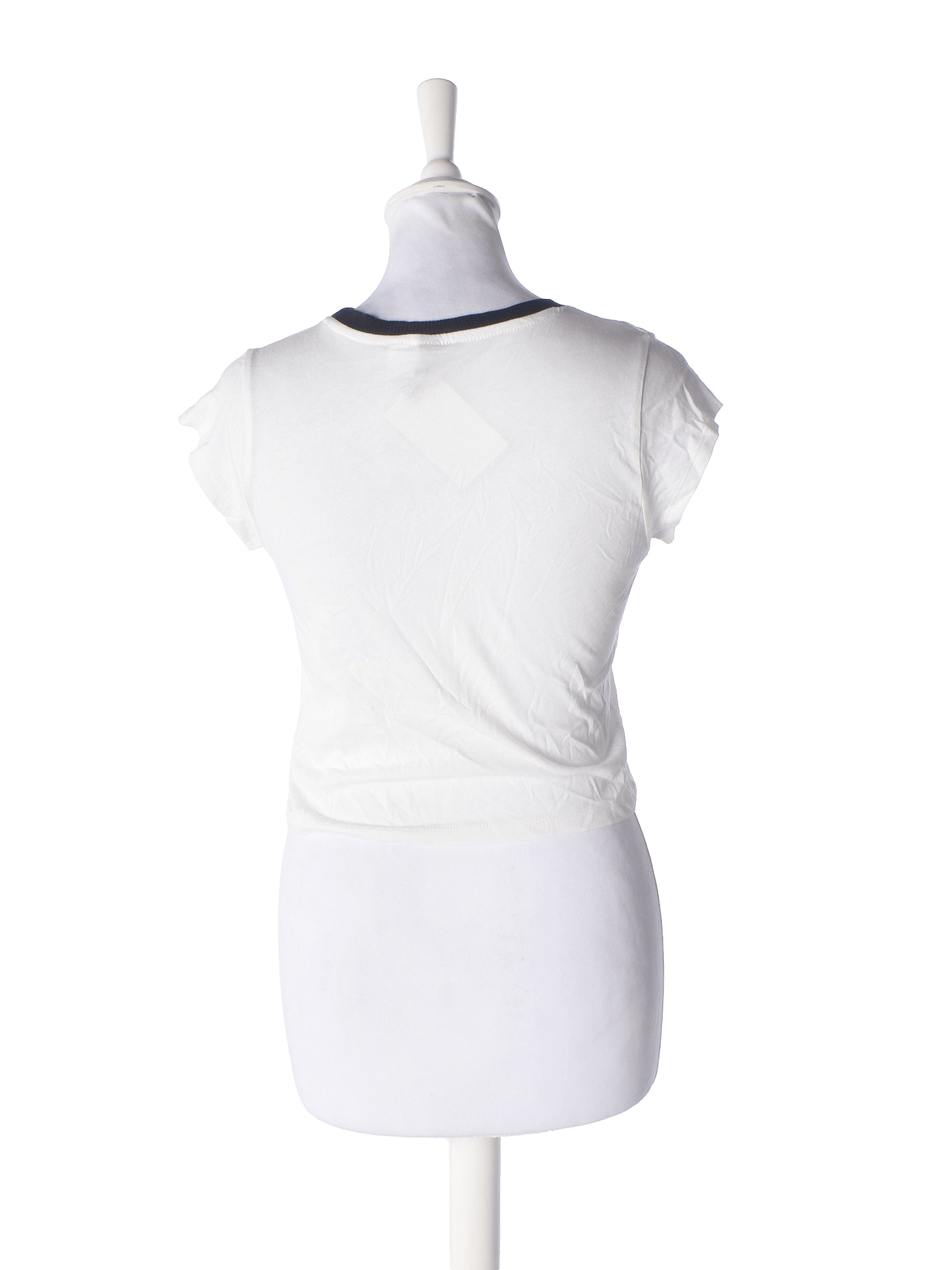 H&M Crop top - S / Hvid / Kvinde - SassyLAB Secondhand