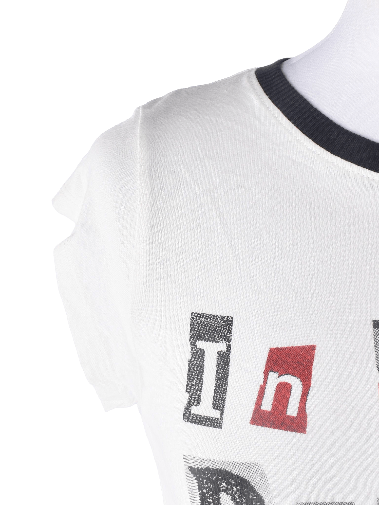 H&M Crop top - S / Hvid / Kvinde - SassyLAB Secondhand