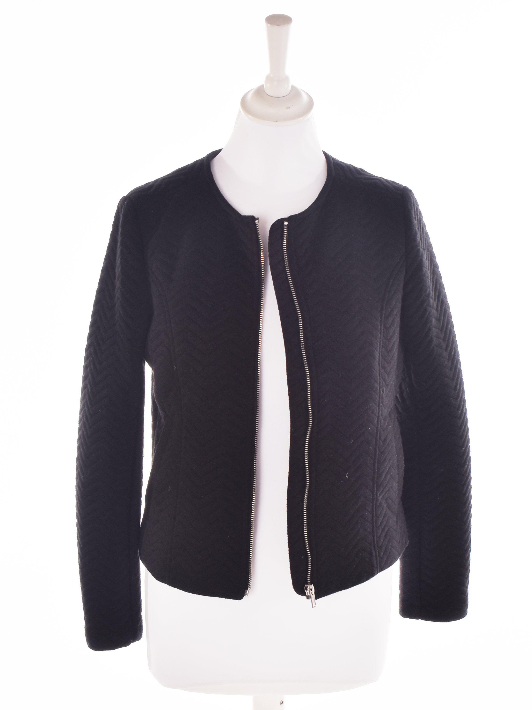 H&M Divided Jakke - 38 / Sort / Kvinde - SassyLAB Secondhand