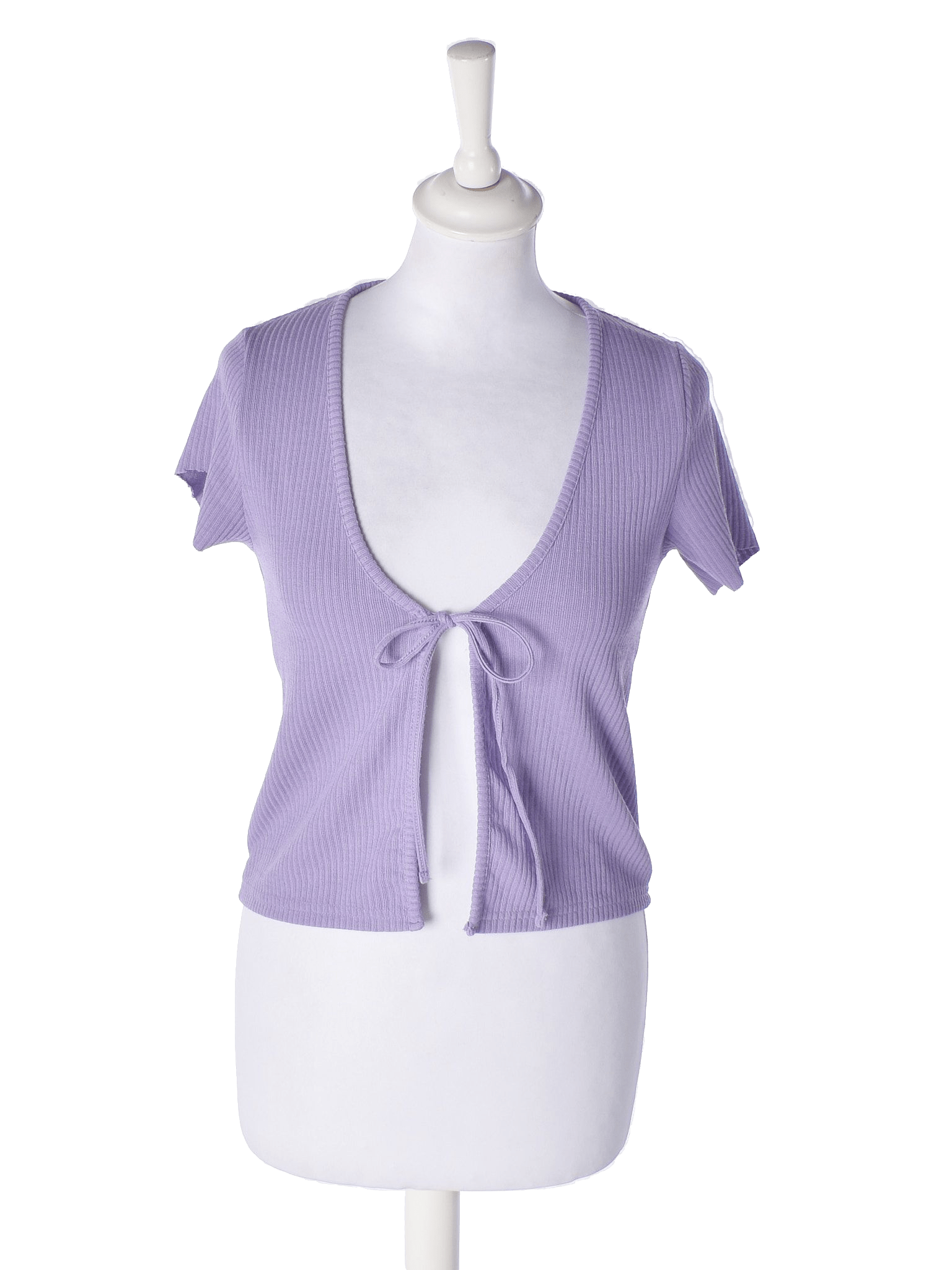 H&M Divided Top - S / Lilla / Kvinde - SassyLAB Secondhand